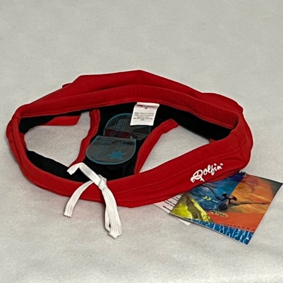 DOLFIN Red Racer Swim Briefs Men's Size M  NWT - Picture 9 of 12